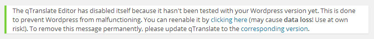qTranslate disabled error